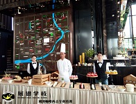 烘焙培訓—2019年6月28日，越秀星彙樓盤開盤展翅西點學(xué)員戶外實踐(3)