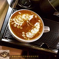 咖啡拉花(huā)作(zuò)品【孔雀篇】