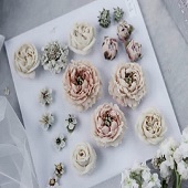 韓式蛋糕裱花(huā)作(zuò)品